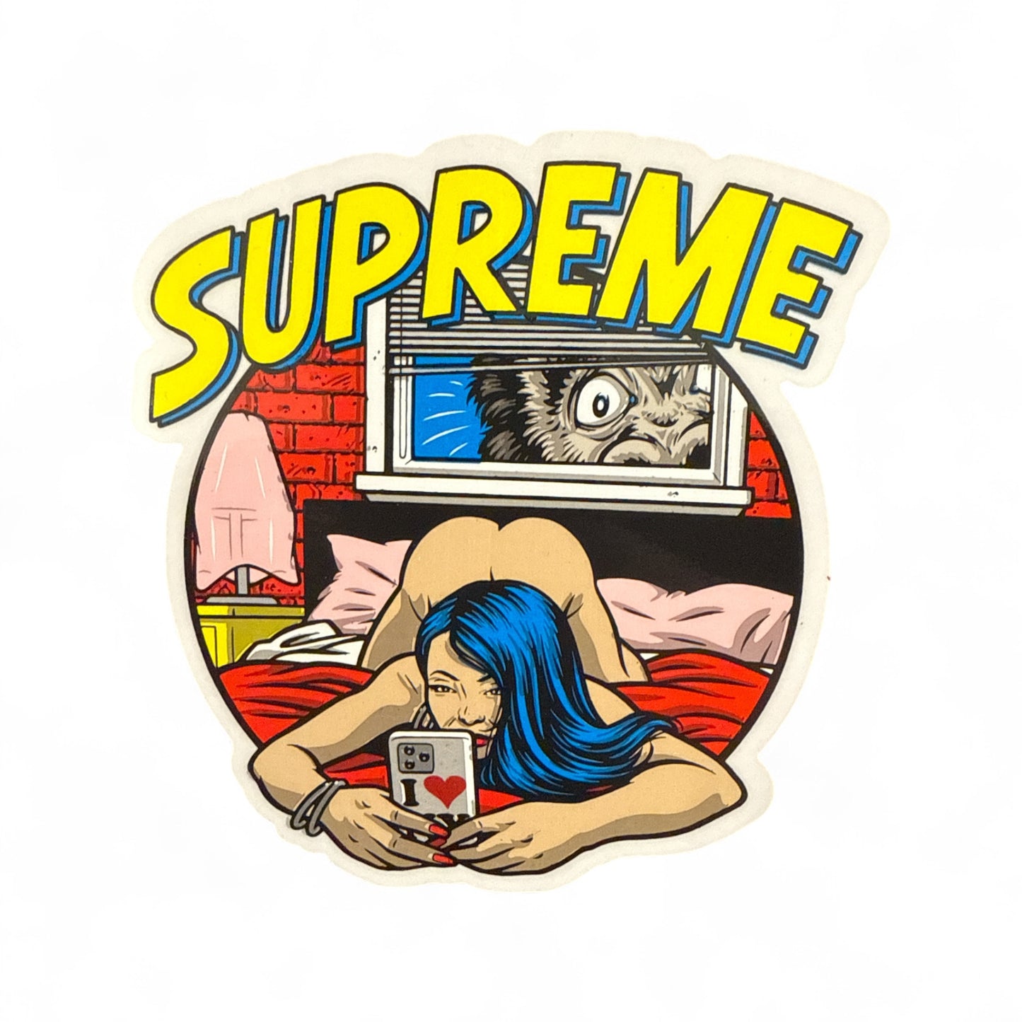 Supreme Bedroom Girl Sticker SS25