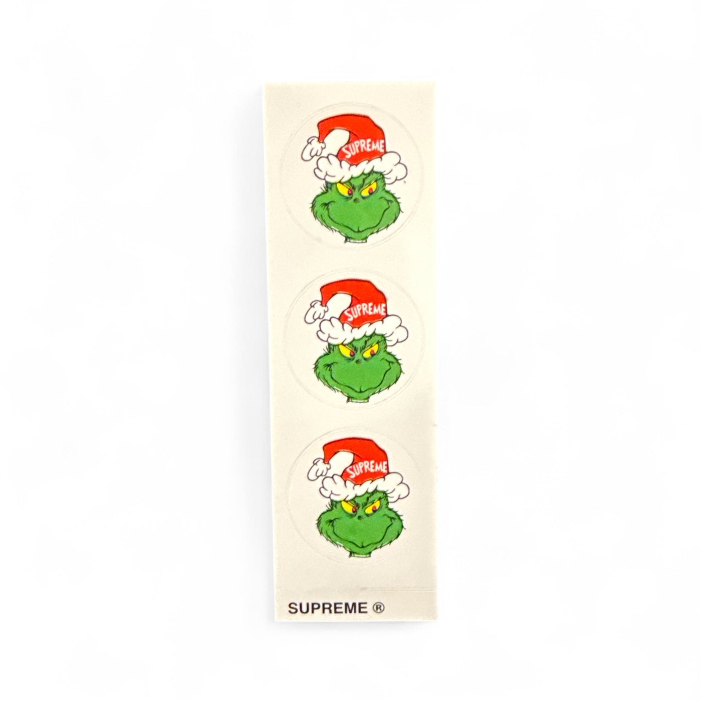 Supreme Grinch Sticker
