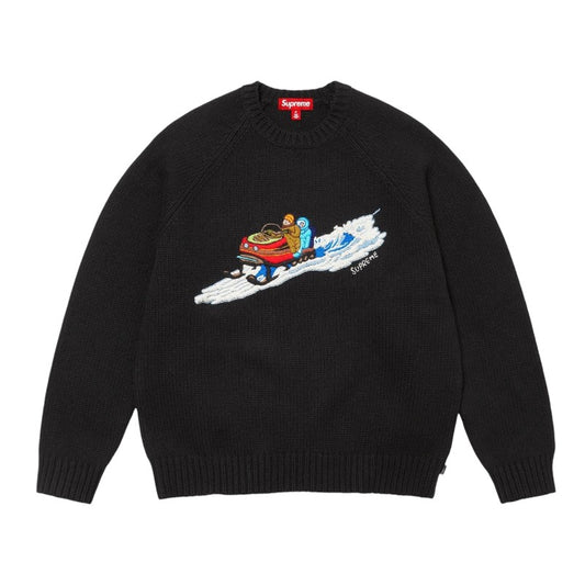 Supreme Snowmobile Sweater Black