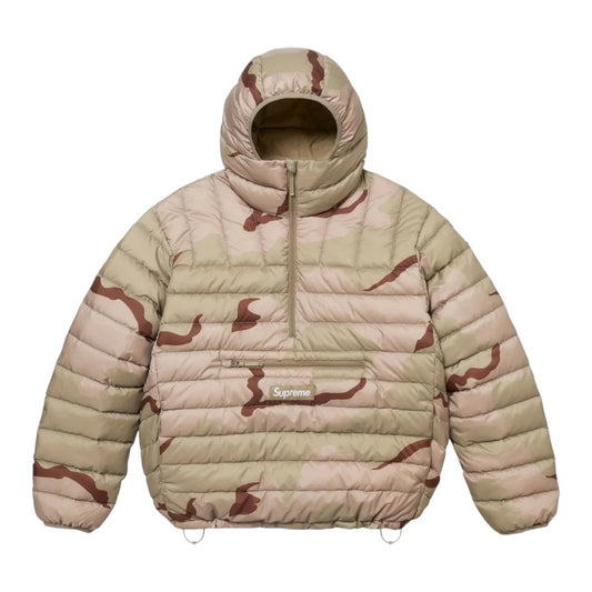 Supreme Micro Down Half Zip Hooded Camo FW24