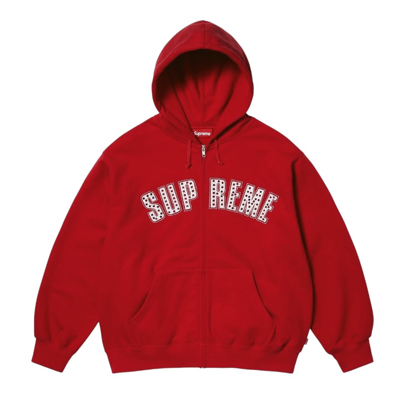 Supreme b.b. Simon Zip Up Hooded Red
