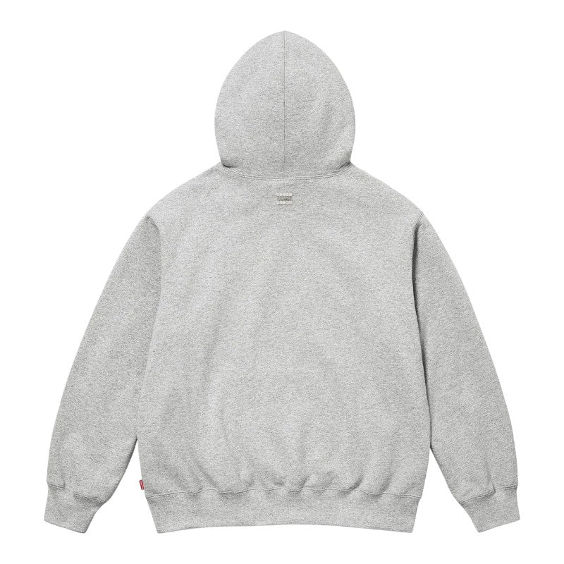 Supreme bb Simon Zip Up Hooded Gray