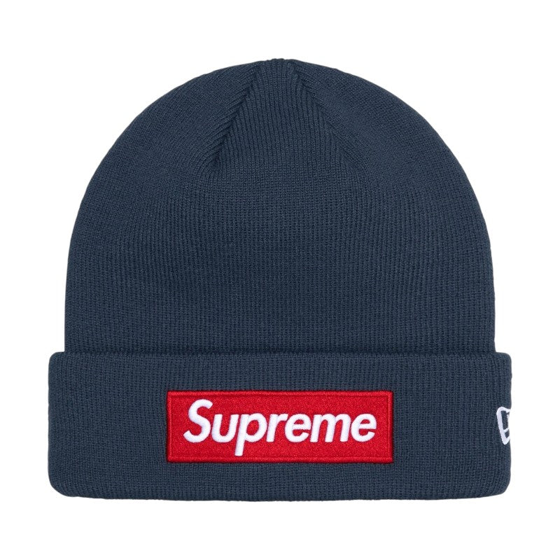 Supreme Box Logo Beanie Navy FW24