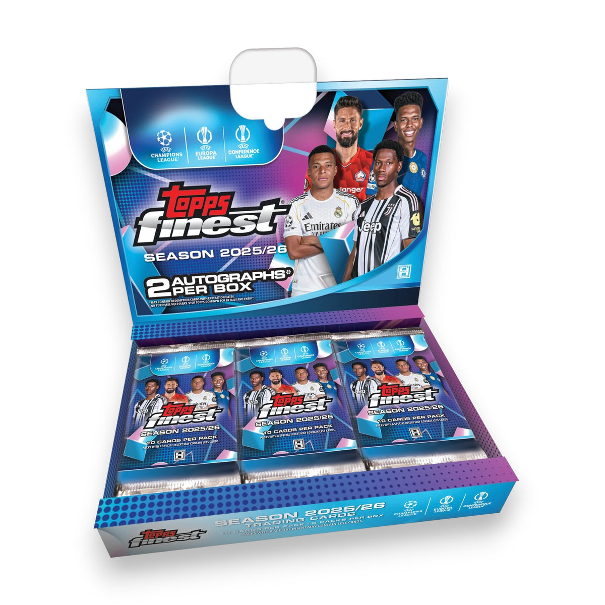 Topps Ucc Finest UEFA Club Competitions 2025/26 Hobby Box