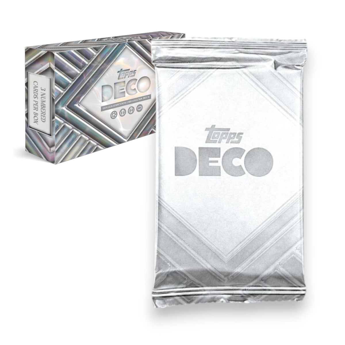 1x Topps Deco UCC Hobby Box 2025-26 Booster Pack