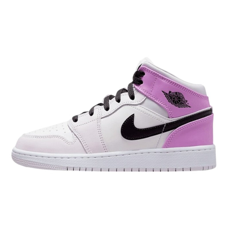 Nike Air Jordan 1 Mid Barely Grape (GS)