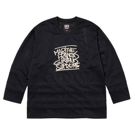 Supreme Marithe Francois Girbaud Hockey Jersey Black