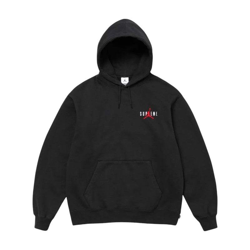 Supreme x Jordan Hooded Black FW24