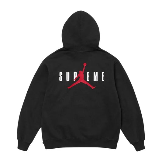 Supreme x Jordan Hooded Black FW24