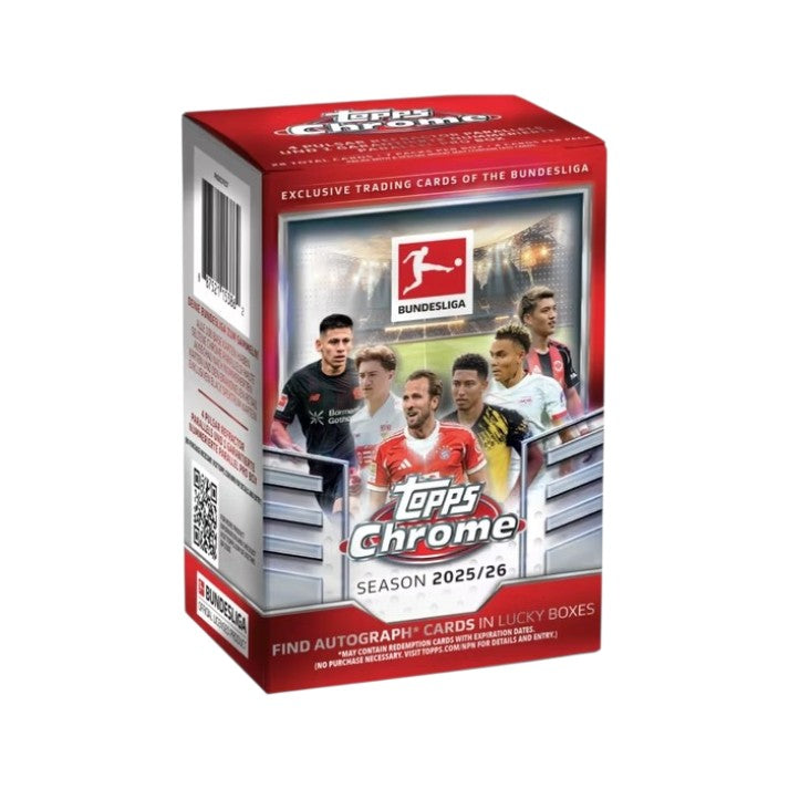 Topps Bundesliga Chrome Blaster Value Box 2025-26