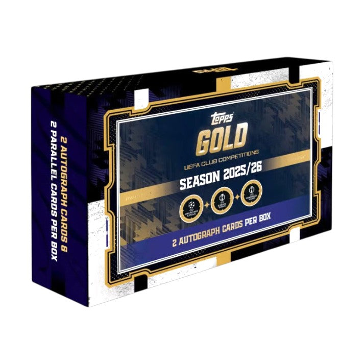 Topps 2025-26 UCC Gold Champions League Hobby Box