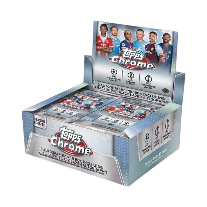 Topps 2025-26 UCC Gold Champions League Hobby Box