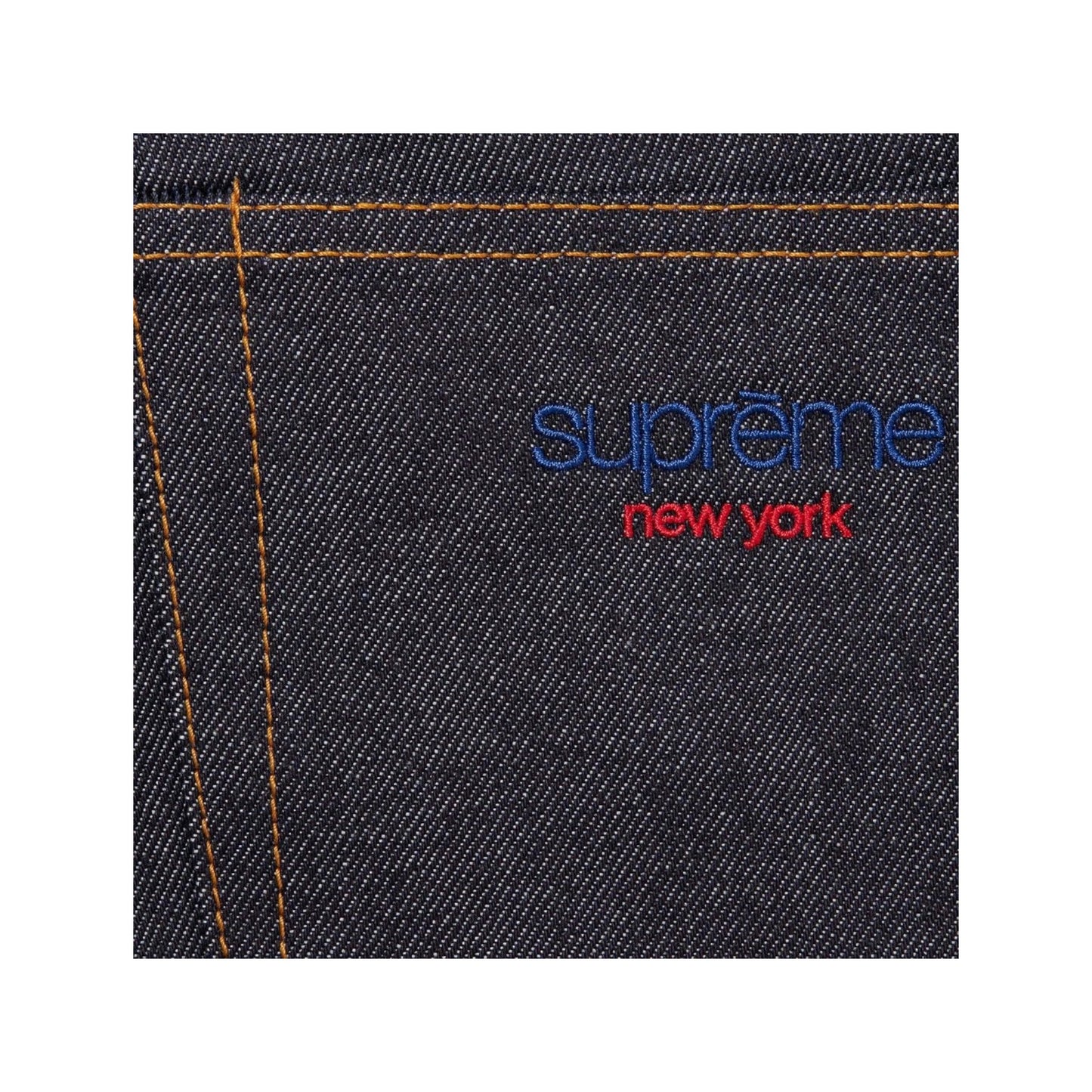 Supreme Rigid Baggy Selvedge Denim Short SS25
