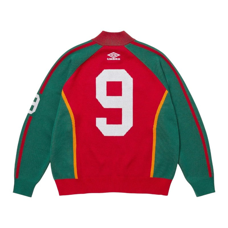 Supreme Umbro Zip Up Sweater Red