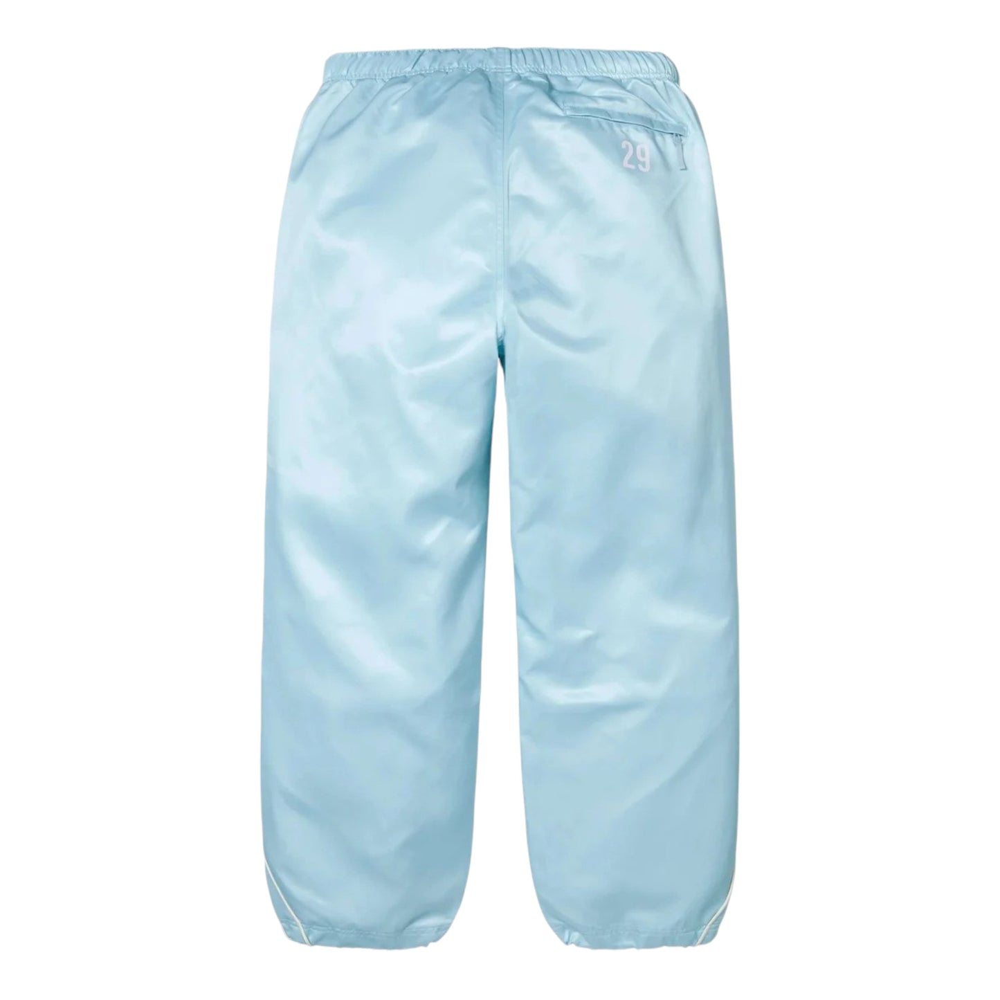 Supreme Satin Track Pant Blue