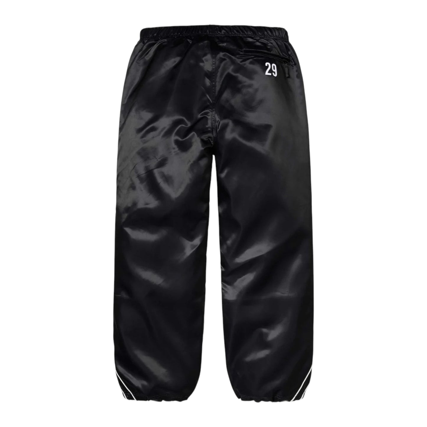 Supreme Satin Track Pant Black