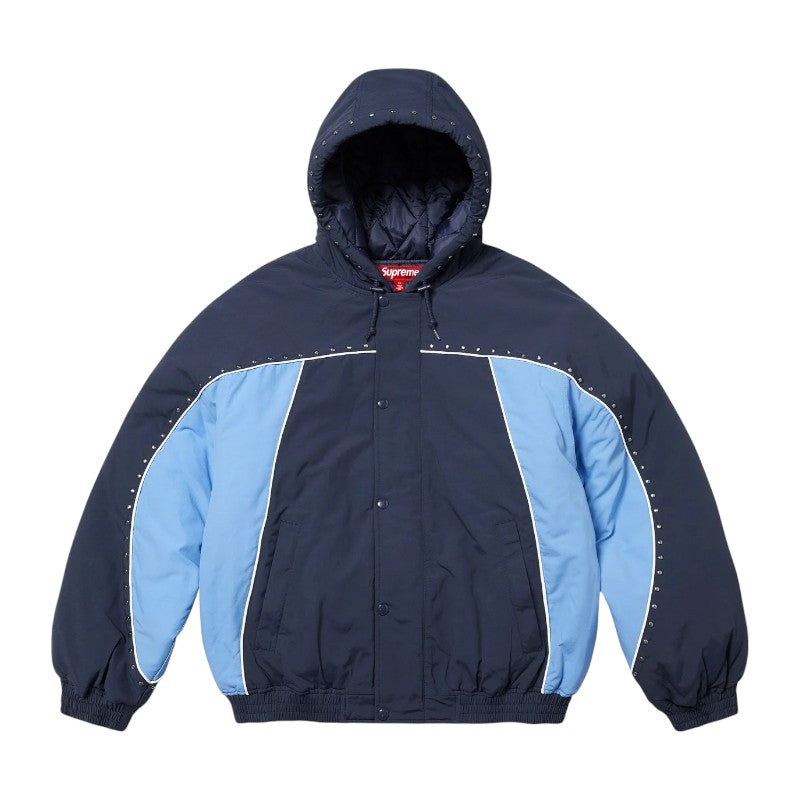 Supreme Studded Stadium Jacket Navy