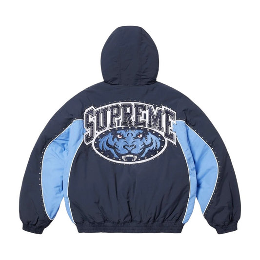 Supreme Studded Stadium Jacket Navy