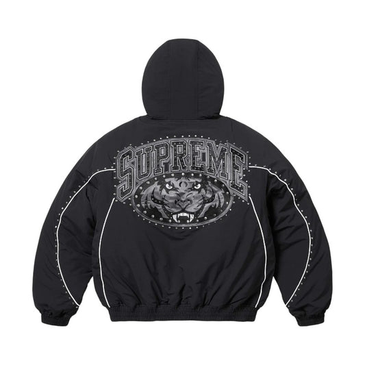 Supreme Studded Stadium Jacket Black