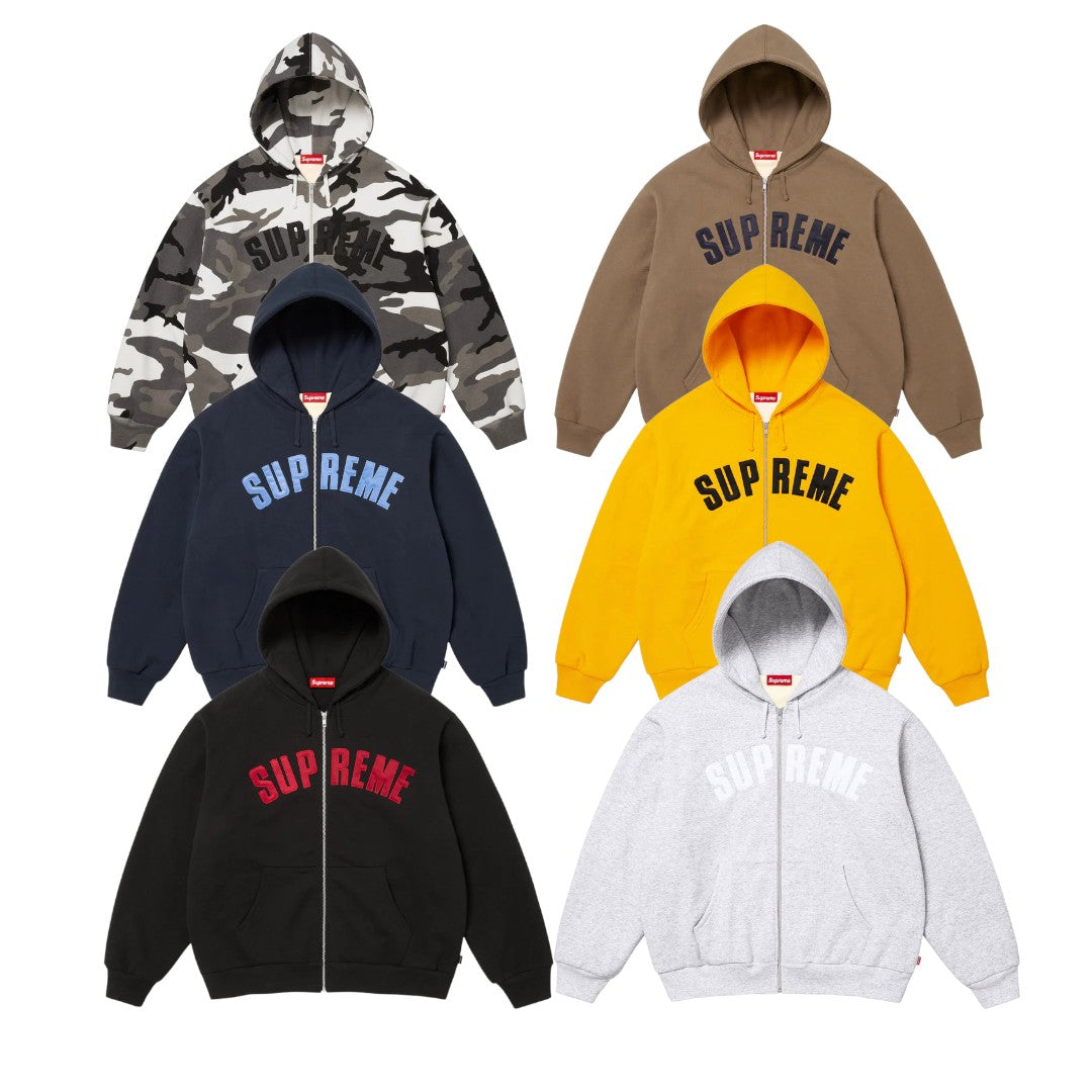 Supreme Arc Thermal Lined Zip Up Hooded