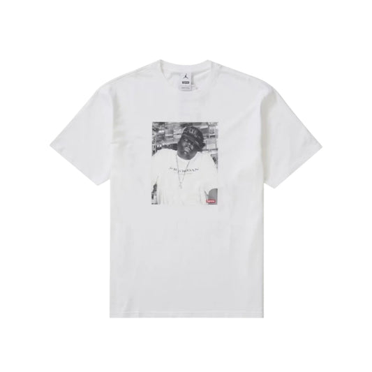 Supreme Jordan Biggie Top Weiß