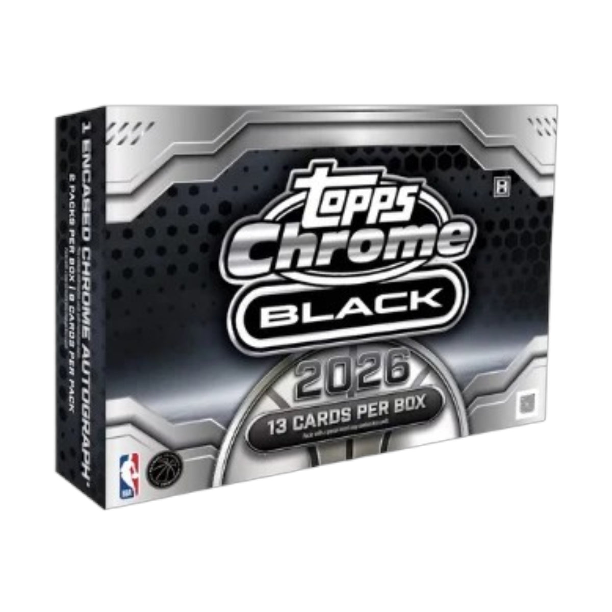 Topps Chrome Black Basketball Hobby Box 2025-26