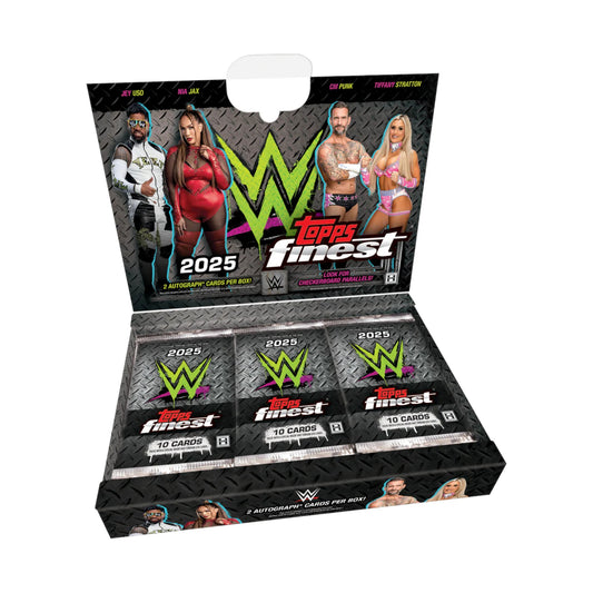 Topps Finest WWE Hobby Box 2025
