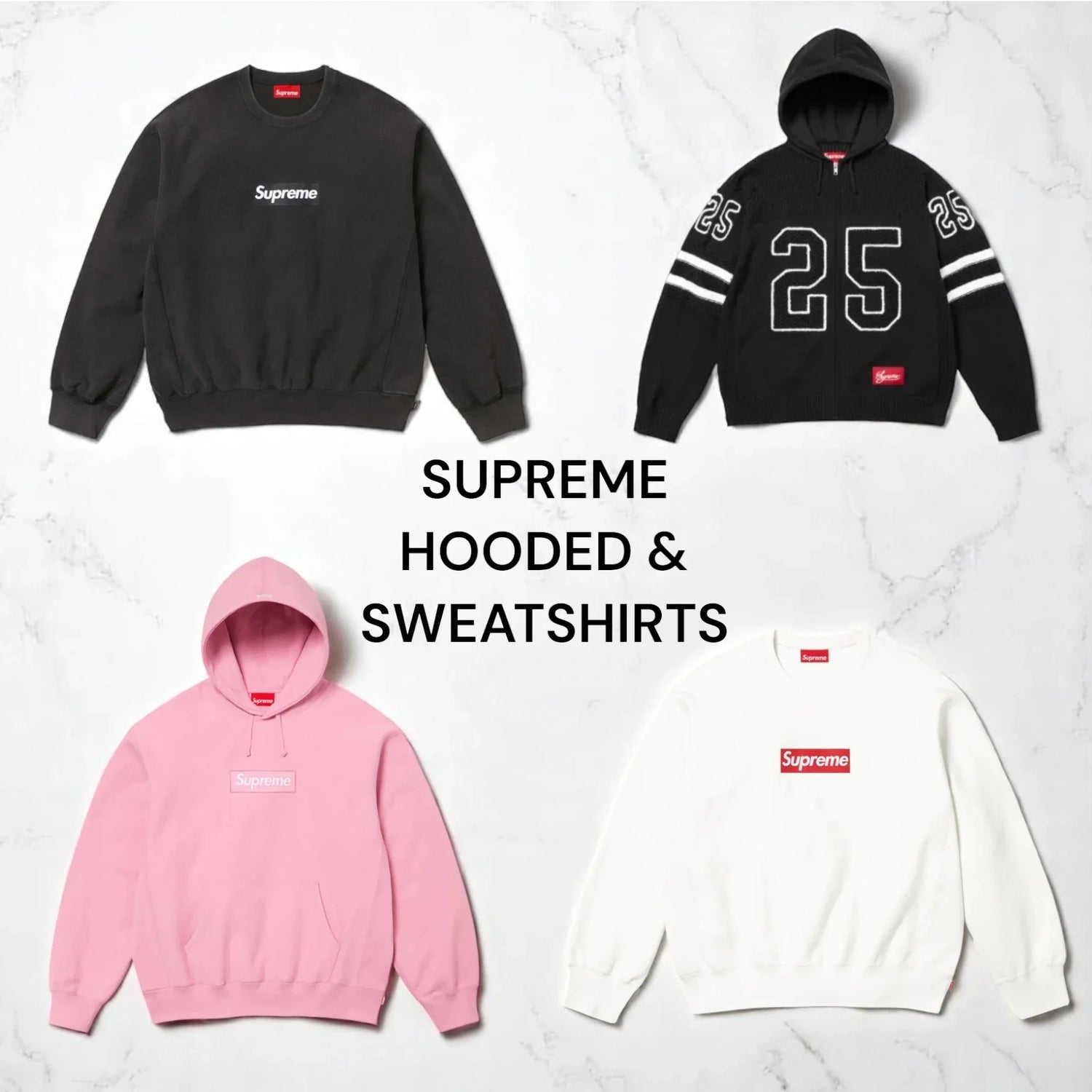 Supreme Hoodies & Sweatshirts