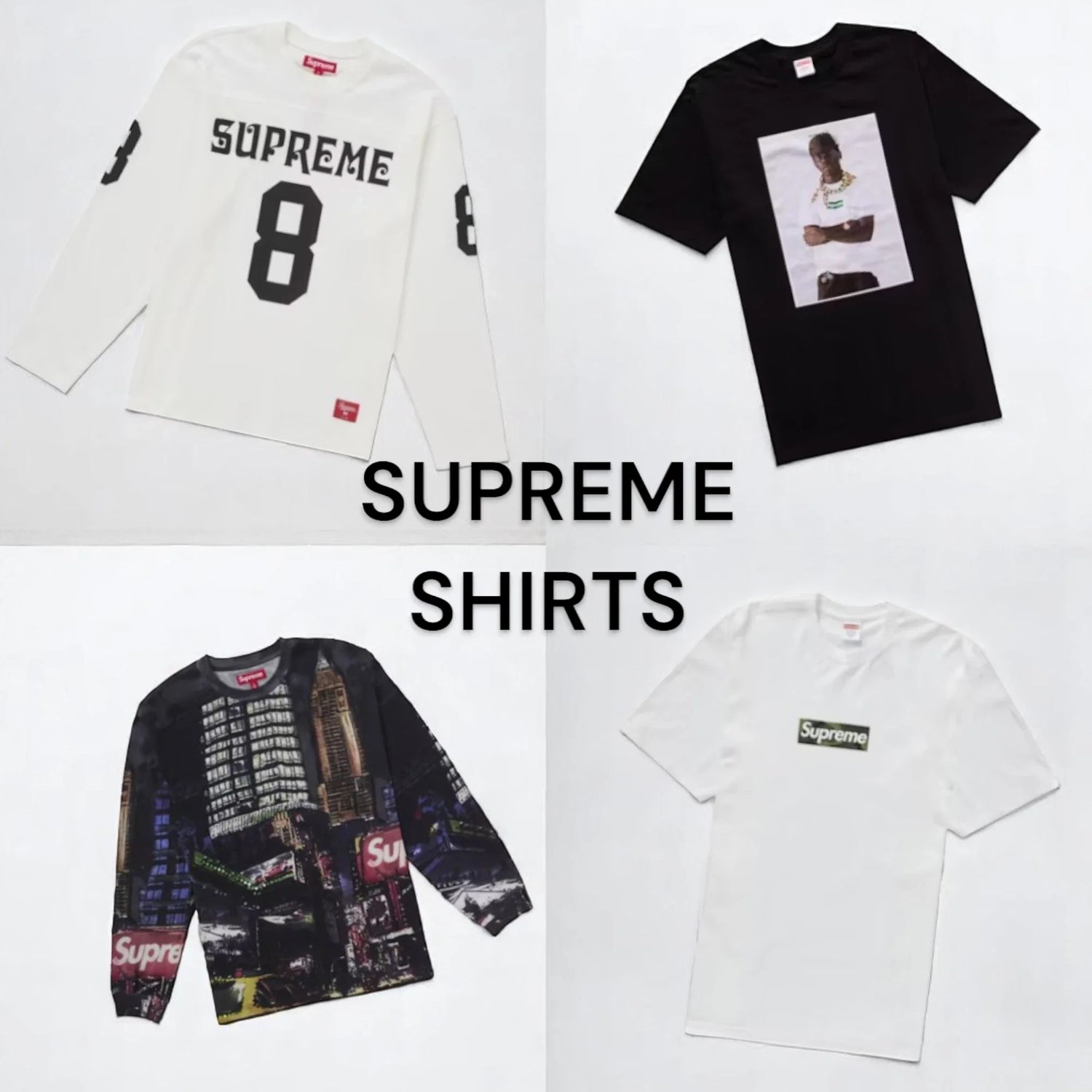 Supreme T-Shirts & Longsleeves