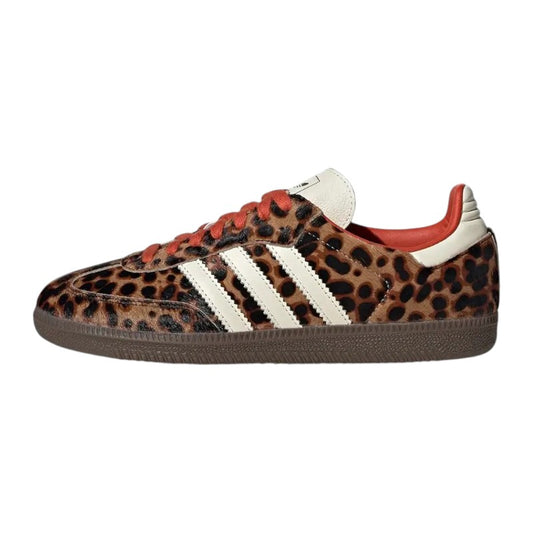 adidas Samba OG Preloved Red Leopard Cream