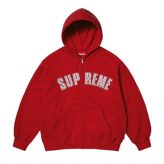 Supreme b.b. Simon Zip Up Hooded Red