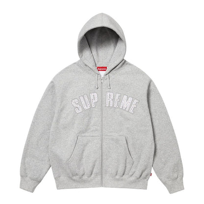 Supreme b.b. Simon Zip Up Hooded Grey