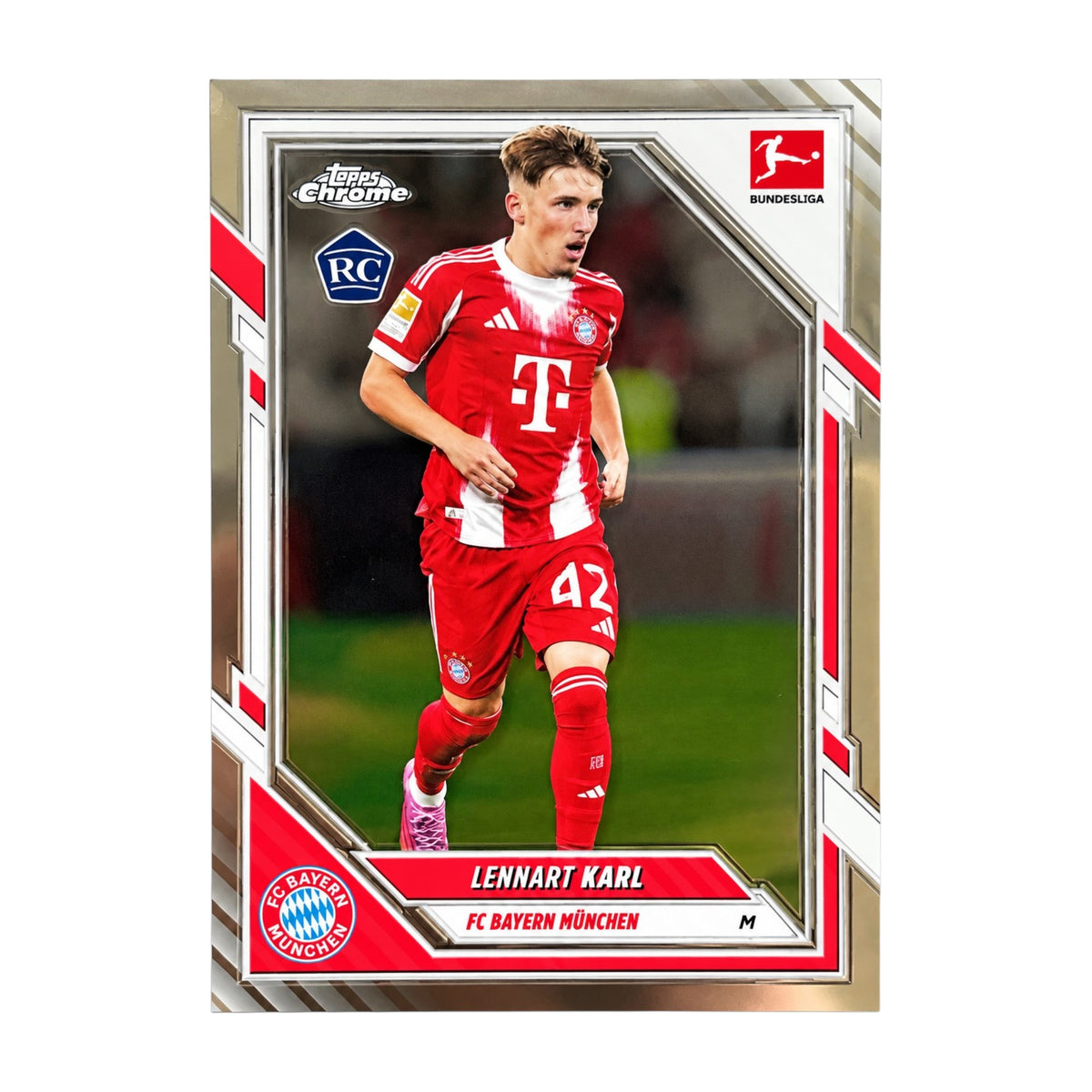 Topps Bundesliga Chrome 25/26 Lennart Karl RC Bayern München Base