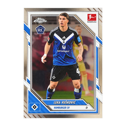 Topps Bundesliga Chrome 25/26 Luka Vuskovic RC Hamburger SV Base