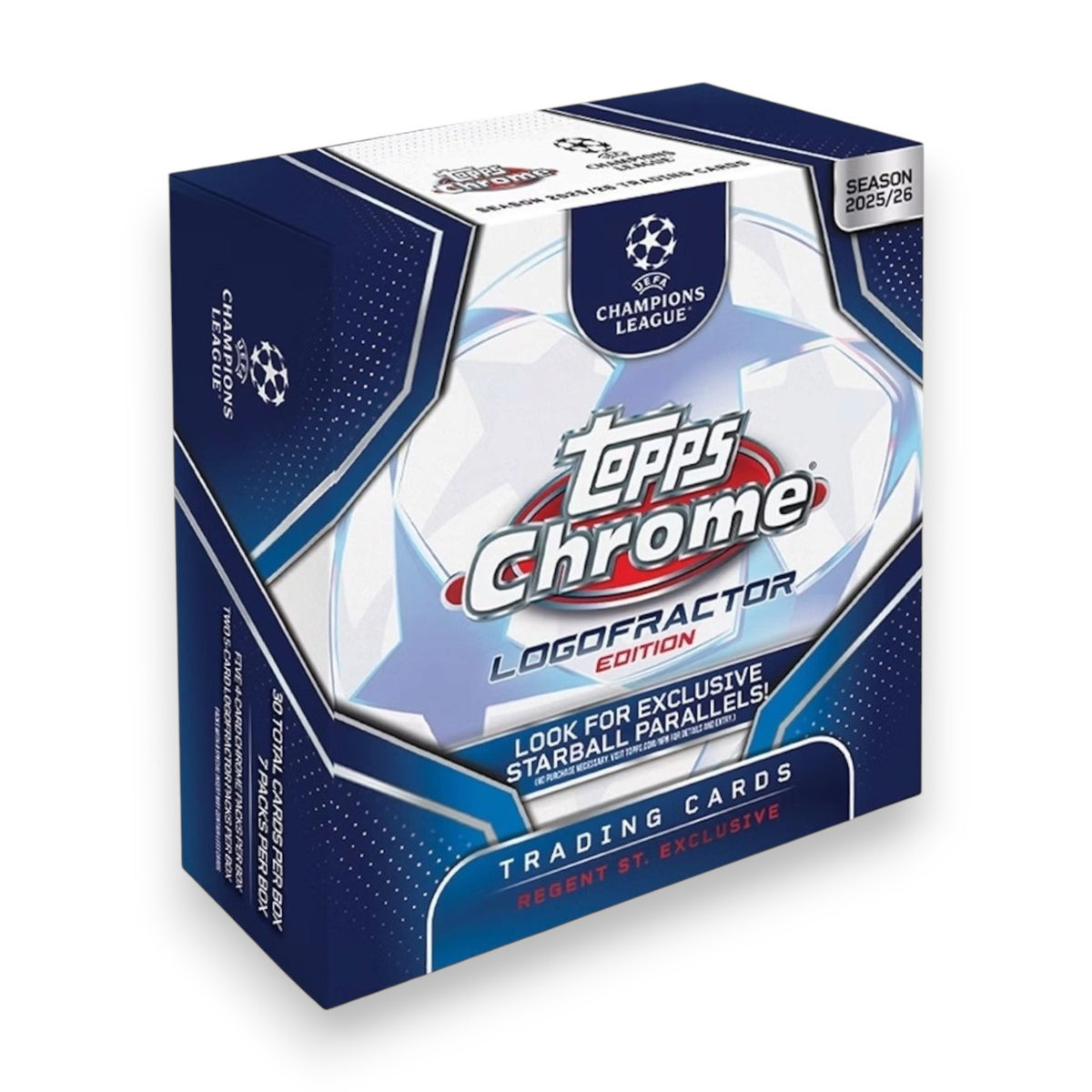 Topps UCC Chrome LogoFractor UEFA Soccer 25/26