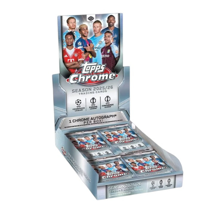Topps UCC Chrome Hobby Box 2025-26