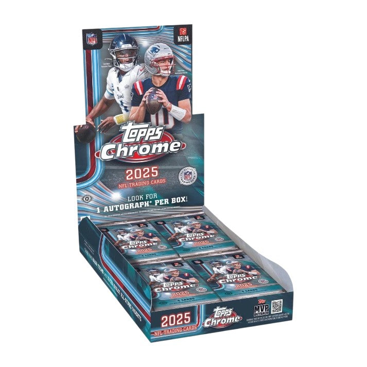 Topps Chrome Football Hobby Box 2025