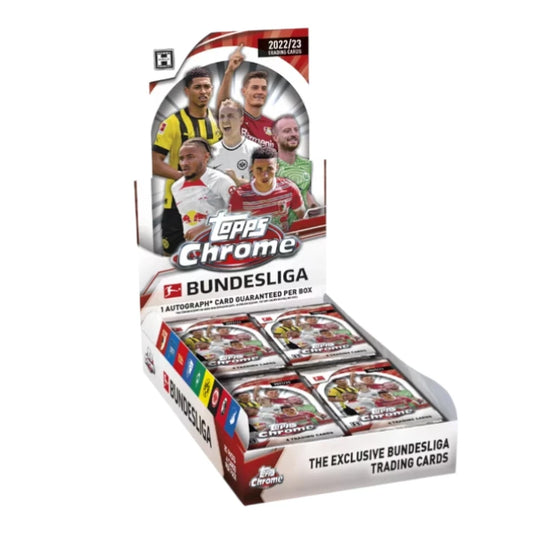 Topps Chrome Bundesliga Hobby Box 2022-23