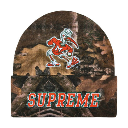 Supreme Mitchell & Ness NCAA Beanie Camo