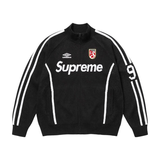 Supreme Umbro Zip Up Sweater Black