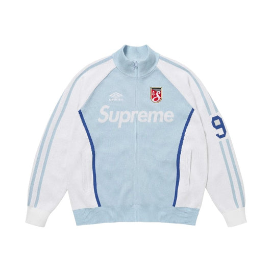 Supreme Umbro Zip Up Sweater Blue