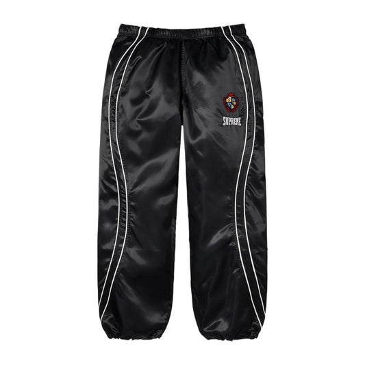 Supreme Satin Track Pant Black