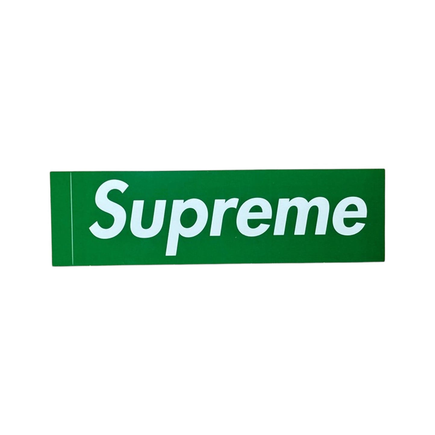 Supreme Box Logo Sticker Green