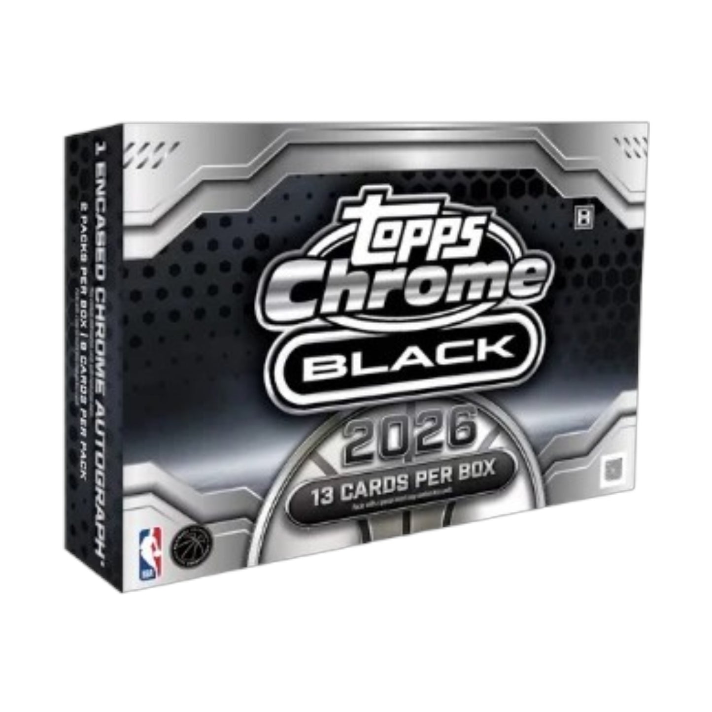 Topps Chrome Black Basketball Hobby Box 2025-26